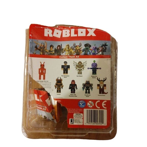 Roblox Booga Booga Fire Ant Action Figure Toy with three accessory parts - Picture 3 of 6